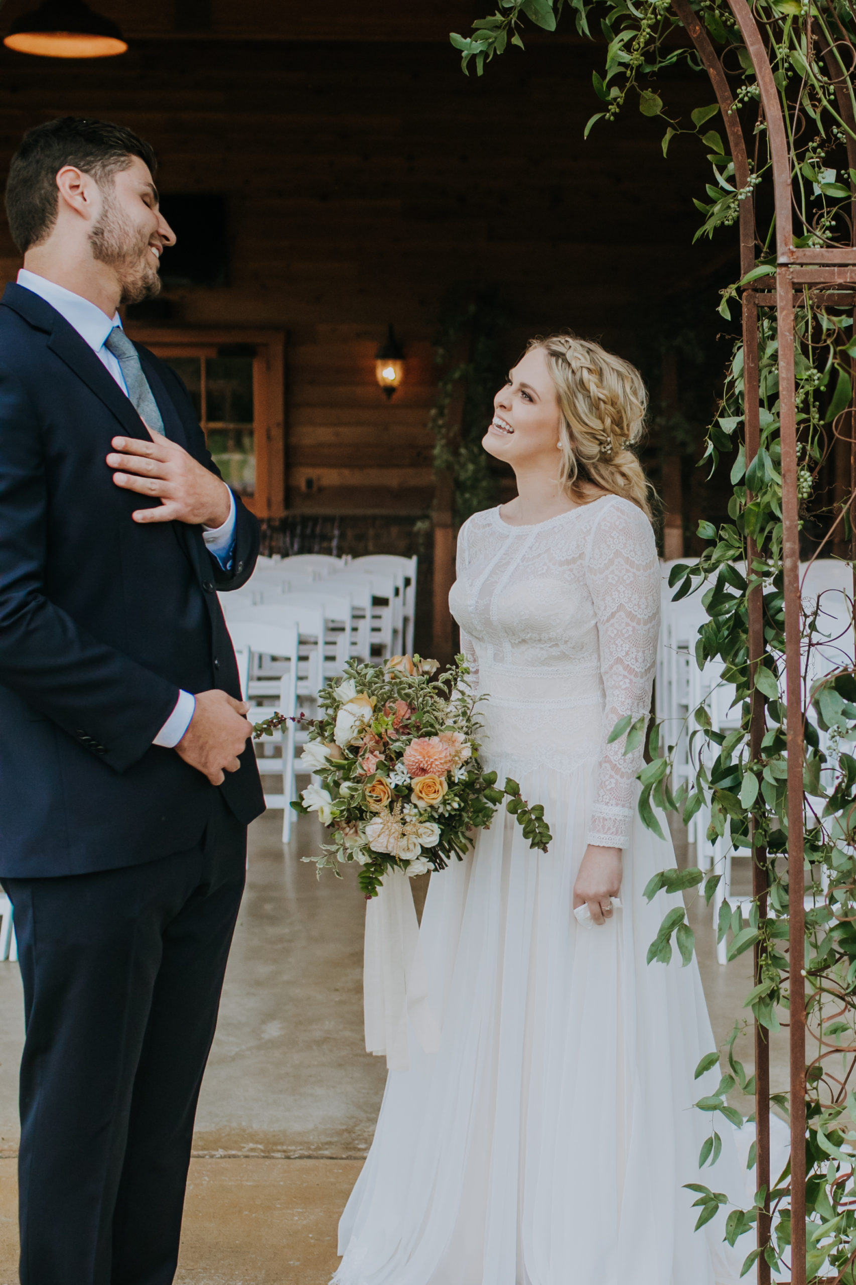 Seth and Bliss - The Barn at Sycamore Farms